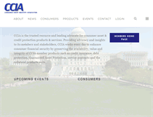 Tablet Screenshot of cciaonline.com